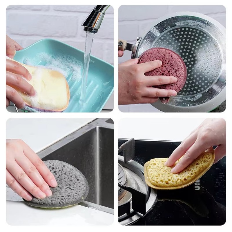 Sponge Scouring Pad Coupe Kecil