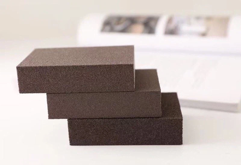Blok span kertas pasir buih