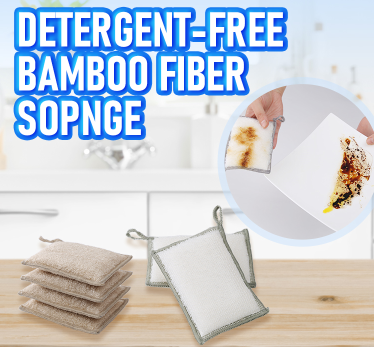Pelbagai fungsi Eco Friendly hidangan mencuci span di China