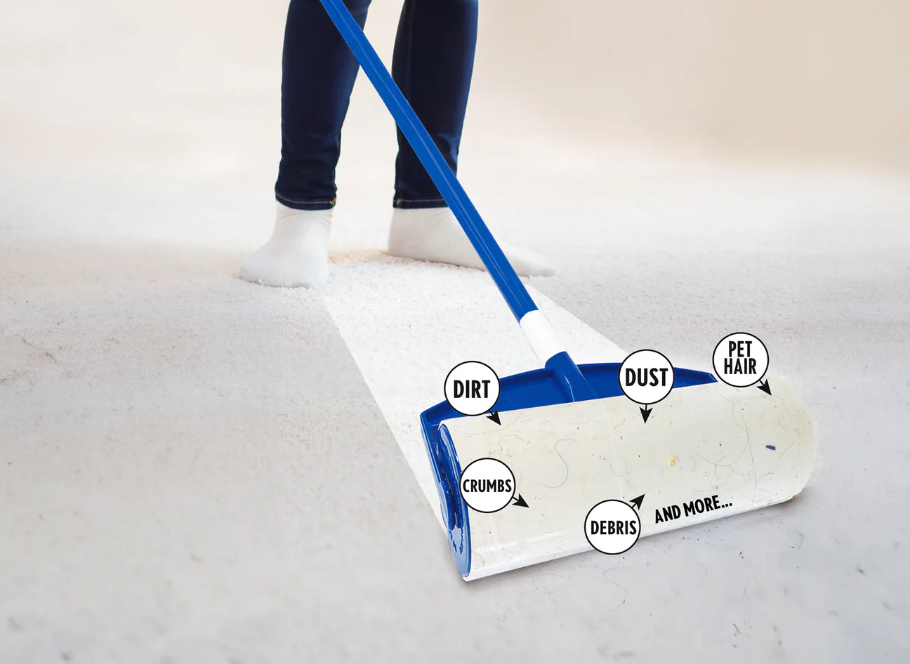 Stick to Clean: Hacks mengejutkan dengan Master Clean Sticky Mop!