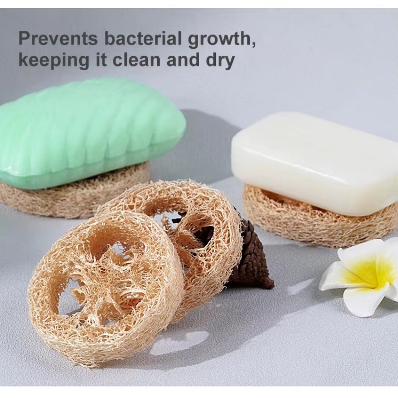 Span Pembersih Alat Kotak Sabun Loofah Tray