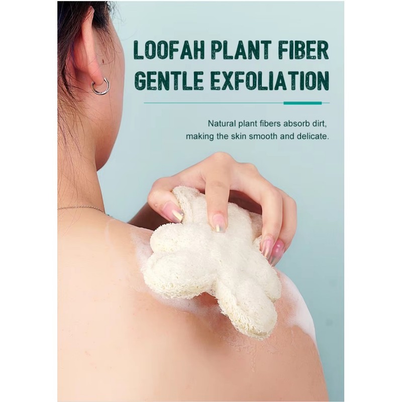 Berus Pembersih Bentuk Sponge Bear Loofah