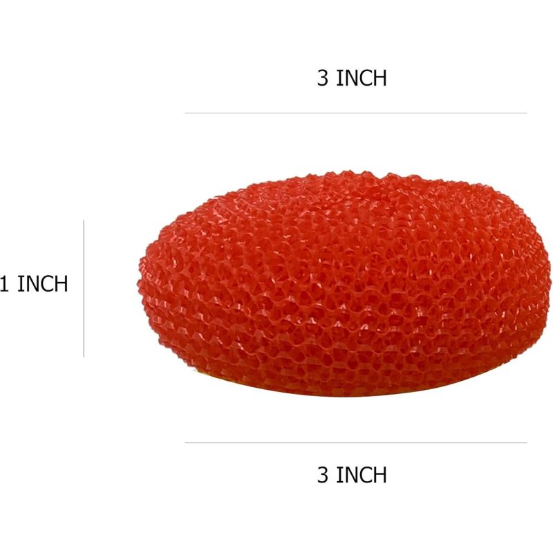 Bola Pembersih Penggosok Plastik Mesh