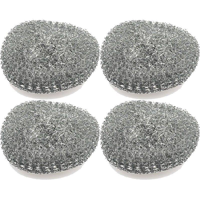 Pembungkusan Beg Bersih Galvanized Wire Mesh Pot Scourer