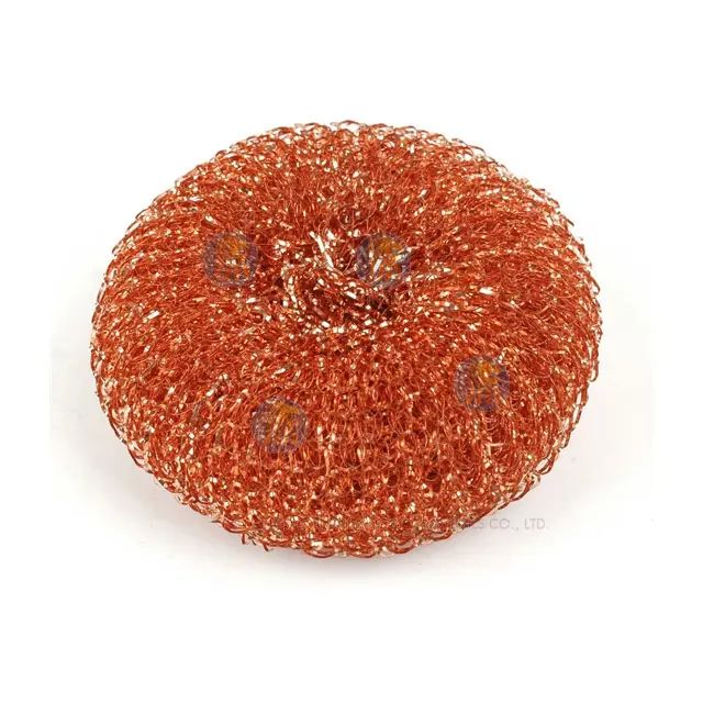 Pad pembersihan scourer scourer tembaga tulen