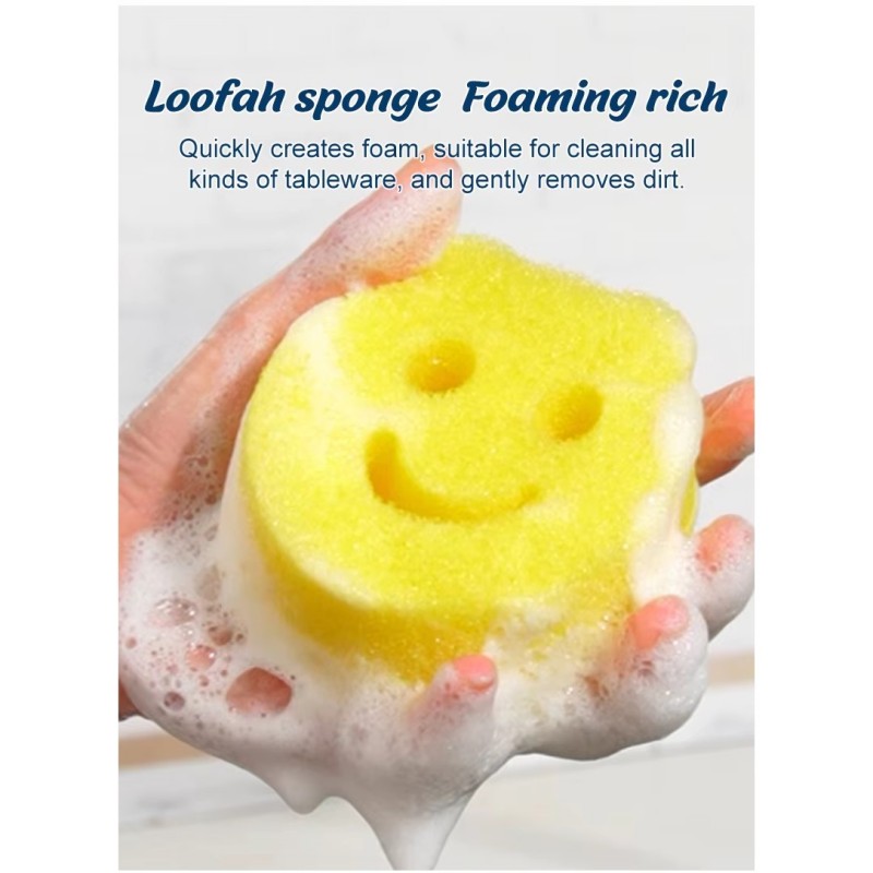 Smile Face Scrub Span Cuci Pinggan
