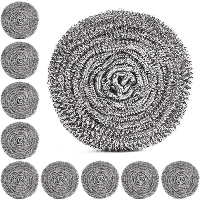 Span Pembersihan Scourer Scourer Stainless Steel